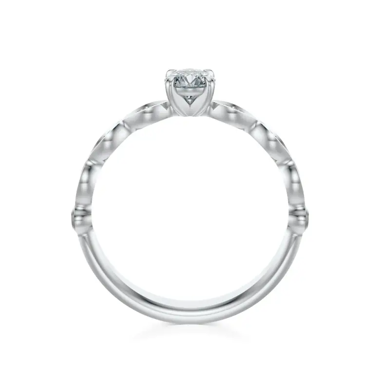 Pierścionek białe złoto z diamentami AJPZ_133